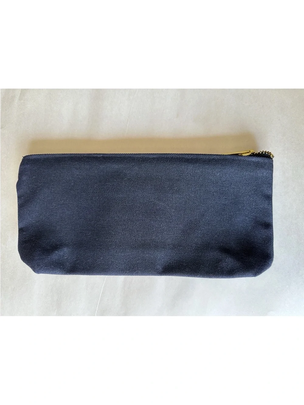 Peg and Awl No.5 The Scholar Pouch Coal Navy Blue Waxed